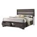 House of Hampton® Lininger Storage Platform Bed Wood in Gray | 50.25 H x 79.38 W x 83.13 D in | Wayfair 91D6EB5F12AE43D4A11A00D00B4FBE23