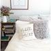 The Party Aisle™ Mcnatt Personalized Newborn Baby Cotton 16" Throw Pillow Cover Cotton | 16 H x 16 W x 0.25 D in | Wayfair
