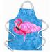 Highland Dunes Flamingo Apron, Nylon | 27 W in | Wayfair B6B1801EB86844A789A4D2BA08E88FC1