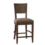 Fairfield Chair Hale Bar & Counter Stool 44.0 H x 20.5 W x 22.0 D in brownWood/Upholstered in Walnut | Bar Stool (30" Seat Height) | Wayfair
