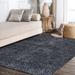 Gray 37 x 1.97 in Area Rug - Ebern Designs Felicdad Denim Blue Area Rug Polypropylene | 37 W x 1.97 D in | Wayfair E435B11E82554E7A8D8BF91567E2F566