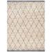 White 36 x 0.59 in Indoor Area Rug - Union Rustic Frederika Geometric Handwoven Natural/Gray Area Rug Cotton/Jute & Sisal | 36 W x 0.59 D in | Wayfair