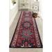 White 36 W in Area Rug - Bungalow Rose Custom Size Persian Red Medallion Distressed Design Canvas Backing Hotel Quality Rug Nylon | Wayfair