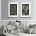 Bay Isle Home™ 'Royal Foliage I' by Vincent Van Gogh - 2 Piece Picture Frame Painting Print Set Paper, in Black/Green | Wayfair