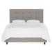 Three Posts™ Alissa Bed Upholstered in Brown | 51 H x 41 W x 78 D in | Wayfair 9FD50E66903A42BB8674C6279C121DD9