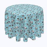 The Holiday Aisle® Colorado Springs Geometric Round Easter Tablecloth Polyester in Blue/Gray | 84 D in | Wayfair 9B88211BC3A94A4D8F9FCE5F696024D0