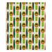 George Oliver Mid-Century Lima Blanket Polyester in Green/Brown | 51 W in | Wayfair 0B5A273E29FF4B1F908ED76605102590