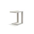 Wade Logan® Aroara Aluminum Outdoor Side Table Metal in White | 18.9 H x 12.6 W x 20.8 D in | Wayfair B5729668EA564825B61068546B31832E