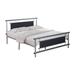 Latitude Run® Upholstered Platform Bed Upholstered in Black | 39 H x 63 W x 83 D in | Wayfair 4B9BB6952FC04370AF9E01A63DD8EF52