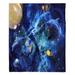 Hokku Designs Sodermalm Symphony of Space Blanket Polyester | 68 W in | Wayfair 9763689AFD30471BAF97055EF1FCC45A