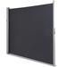 clihome Retractable Folding Side Polyester Privacy Screen | 63 H x 2 W x 118.5 D in | Wayfair OP3571