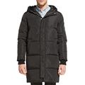 Orolay Men's Thickened Insulated Jacket Quilted Puffer Down Jacket Black M