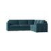 Blue Reclining Sectional - Wildon Home® Bewley 108" Wide Corner Sectional | 35 H x 108 W x 96 D in | Wayfair A786FBF05BB94FBFABC0ED5F0CFB2852