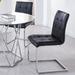 Wade Logan® Mcnabb Tufted Side Chair Upholstered/Fabric in Black | 35 H x 19.25 W x 22.5 D in | Wayfair 6781004D7E58494C8E0E51DFED88BF8B