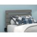 Harriet Bee Jaqson Panel Headboard Wood in Gray | 41.375 H x 40.25 W x 1.625 D in | Wayfair D06BC7D6019B4886A9EFB5063CDE67CF