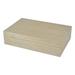 Hokku Designs Sharo Empty Natural Grain Wood Box Wood in Brown/Gray | 3.5 H x 10 W x 7.5 D in | Wayfair DDCAF31B238F4AFDAA803DDBB3B81FE8