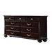 Darby Home Co Bohn 9 Drawer 64" W Double Dresser Wood in Brown | 39 H x 64 W x 17.375 D in | Wayfair 79D790B8D98947599E3AC5790291877C