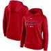 "Women's Nike Red St. Louis Cardinals Authentic Collection Performance Pullover Hoodie"