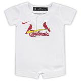 Newborn & Infant Nike White St. Louis Cardinals Official Jersey Romper