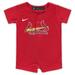 Newborn & Infant Nike Red St. Louis Cardinals Official Jersey Romper