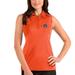 Women's Antigua Orange Auburn Tigers Tribute Sleeveless Polo