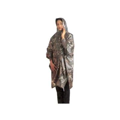 Agri Wear Camouflage Poncho With Hood Apparel & Clothing