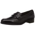 Clarks Damen Hamble Loafer, Schwarz Black Leather, 39.5 EU