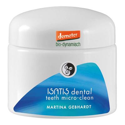Martina Gebhardt Naturkosmetik - ISATIS dental - Teeth Micro-Clean 20g Zahnpasta