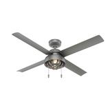 Hunter Fan Spring Mill 52 Inch Ceiling Fan with Light Kit - 50339
