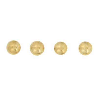 Satco 70660 - 8/32 Brass Knobs (4 Pack) (Threaded Brass Knobs 8/32 S70-660)
