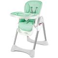 Baby High Chair Baby High Baby High Chair for Children Multifunction Portable Folding Seat for Children Adjustable in Height with Double Tray and Seat Belt