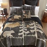 Donna Sharp Moonlit Bear King Cotton Quilt - American Heritage Textiles 61107