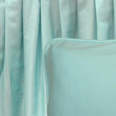 Donna Sharp King Bedskirt, Aqua (G) - American Heritage Textiles 53597