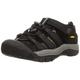 Keen Unisex Kinder Newport H2 Sandale, Schwarz (Black/Keen Yellow), 35 EU