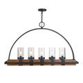Uttermost Kalizma Home Atwood 51 Inch 5 Light Linear Suspension Light - 21328