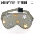 Anthropologie Accessories | Anthropologie Free People Gray Starry Eyed Mask | Color: Gold/Gray | Size: Os