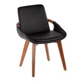 Cosmo Chair - LumiSource CH-COSMO WL+BK