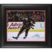 Martin Necas Carolina Hurricanes Framed Autographed 16" x 20" White Jersey Skating Photograph