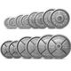 EXTREME FITNESS Olympic Weight Plates Disc Cast Iron 2" Discs Barbell Bar Gym Sets (2 x 5kg)