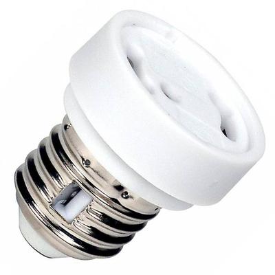 Satco 70210 - Medium Base to GU24 Adapter (2 Pack) (MED TO GU24 2 PER CARD S70-210)