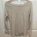 Pink Victoria's Secret Tops | Beige Victoria’s Secret Pink Long Sleeve Shirt | Color: Cream/Tan | Size: Xs