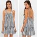 Urban Outfitters Dresses | Alice + Uo Anais Striped Drop Waist Dress Nwt | Color: Black/White | Size: S
