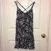 American Eagle Outfitters Dresses | American Eagle Outfitters Floral Dress | Color: Black/Red | Size: Xxs