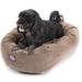 Majestic Pet Products Dog Bolster Polyester/Faux Suede in Brown | 7 H x 19 W x 24 D in | Wayfair 78899567205