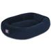 Majestic Pet Products Dog Bolster Polyester/Faux Suede in Blue/Black | 11 H x 35 W x 52 D in | Wayfair 78899567504