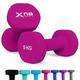 Xn8 Sports Dumbbells Set Neoprene Coated Weights Dumbbells Set- Hand Weights for Home Gym, Pilates, Cardio, Training and Fitness- Anti Sweat Hex Dumbbells Comfy Grip- 1-20kg Dumbbells Set Women Men