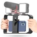 ULANZI U Rig Pro Smartphone Video Rig, Filmmaking Case, Phone Video Stabilizer Grip Stativ Halterung für Videomaker Film-Maker Video-Grapher für iPhone XS XS Max XR iPhone X 8 Plus Samsung