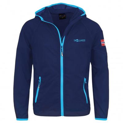 Trollkids - Kids Fjell Running Jacket - Windjacke Gr 152 blau