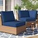 Sol 72 Outdoor™ Rochford 10 Piece Outdoor Cushion Set Acrylic in Blue | 4 H in | Wayfair 2765F32687DA42C8B0338EC6E79E11C1