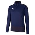 PUMA Herren, teamGOAL 23 Training 1/4 Zip Top Trainingsoberteil, Peacoat-New Navy, S